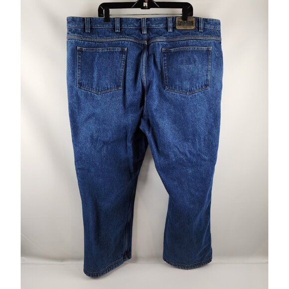 Duluth Trading Co Jeans Men 48x30 Ballroom Flannel Lined Denim Blue 100% Cotton - Picture 7 of 10